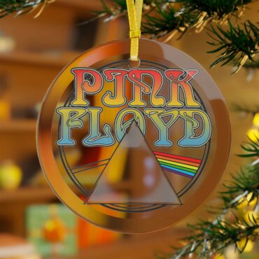 Pink Floyd Freshness Vintage Glass Acrylic Ornament