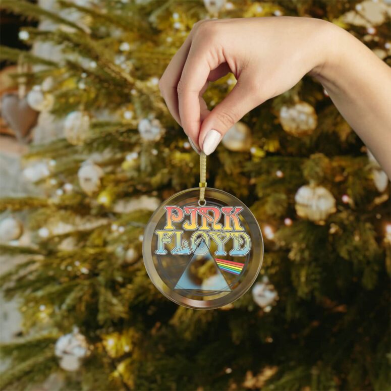 Pink Floyd Freshness Vintage Glass Acrylic Ornament