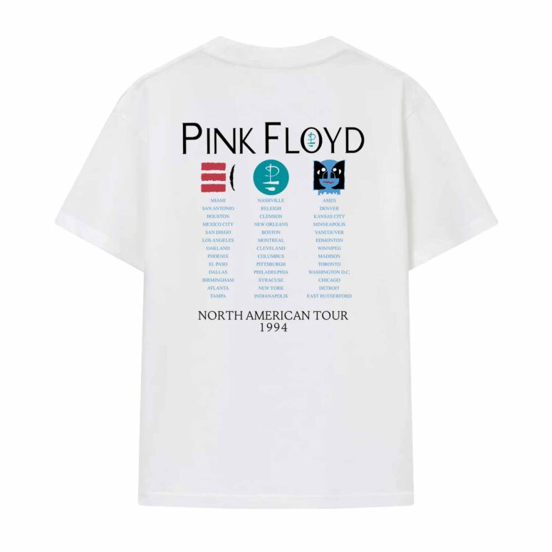 Stone Heads Division Bell Concert Vintage Pink Floyd Shirt