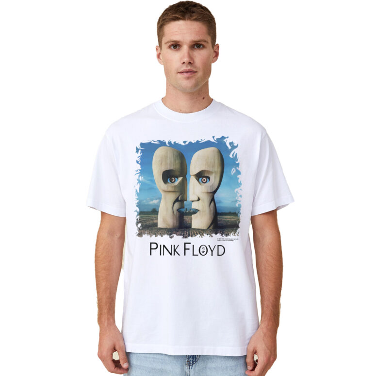 Stone Heads Division Bell Concert Vintage Pink Floyd Shirt