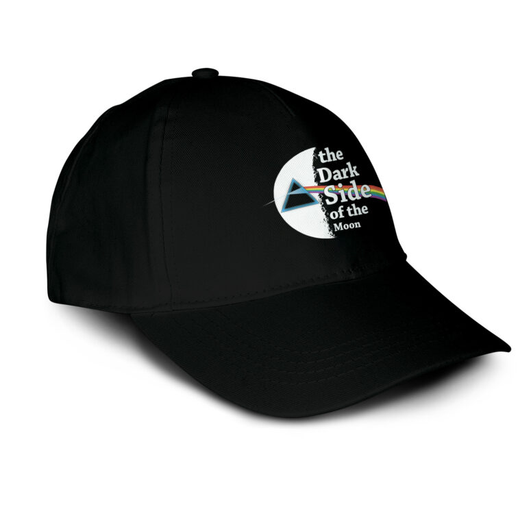 The Dark Side Of The Moon Album Illustration 1972 Pink Floyd Baseball Cap