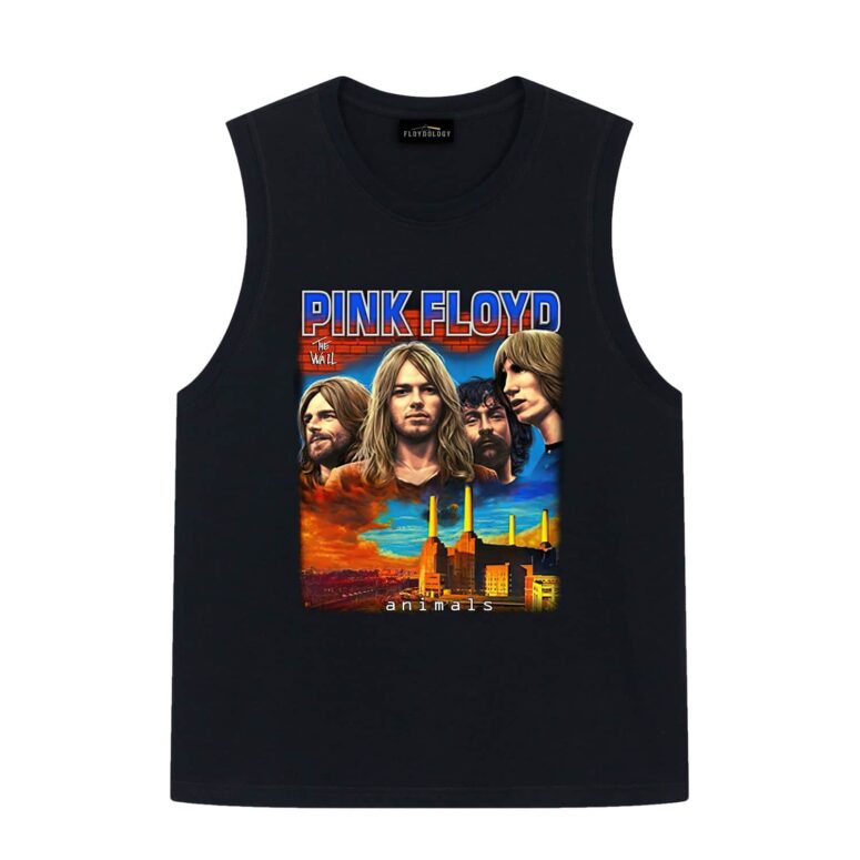 The Wall Animals Painting Pink Floyd Shirt The Wall Animals Painting Pink Floyd Shirt