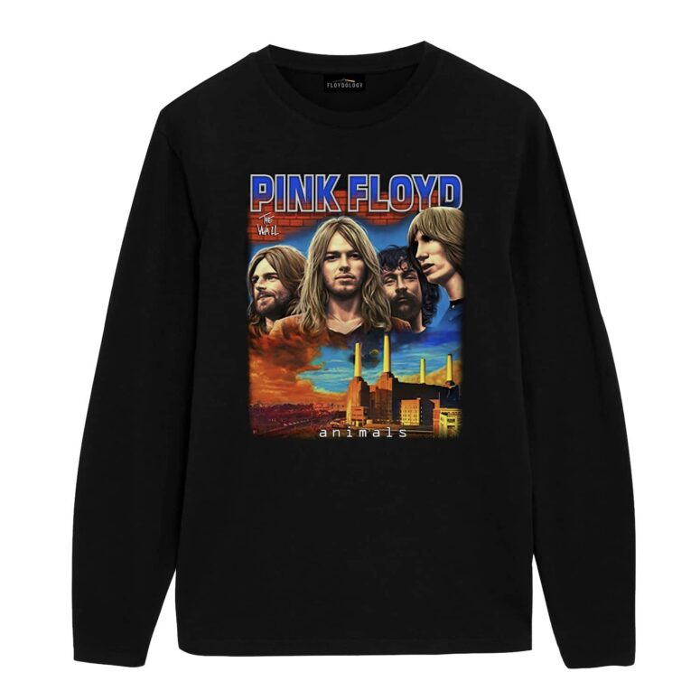 The Wall Animals Painting Pink Floyd Shirt The Wall Animals Painting Pink Floyd Shirt