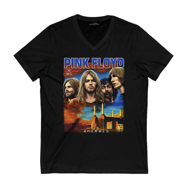 The Wall Animals Painting Pink Floyd Shirt The Wall Animals Painting Pink Floyd Shirt