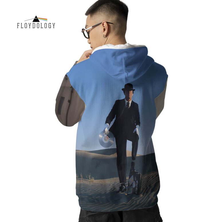 Wish You Were Here HandShake x Desert Man in Bowler Pink Floyd Shirt Wish You Were Here HandShake x Desert Man in Bowler Pink Floyd Shirt