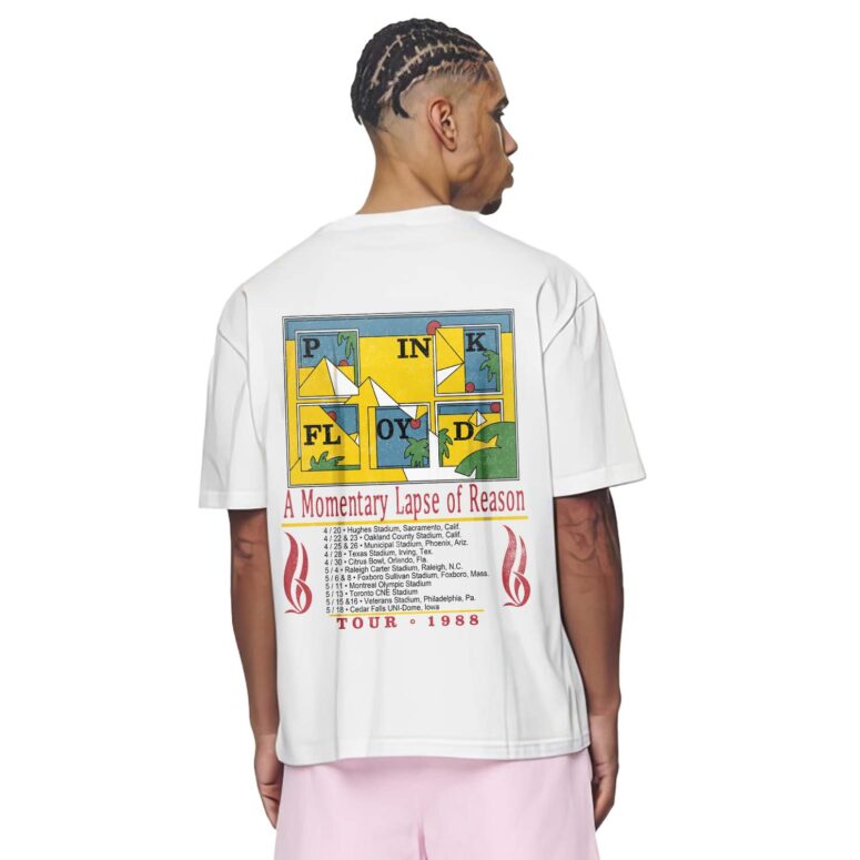 A Momentary Lapse Of Reason Tour 1988 Vintage Pink Floyd Shirt A Momentary Lapse Of Reason Tour 1988 Vintage Pink Floyd Shirt