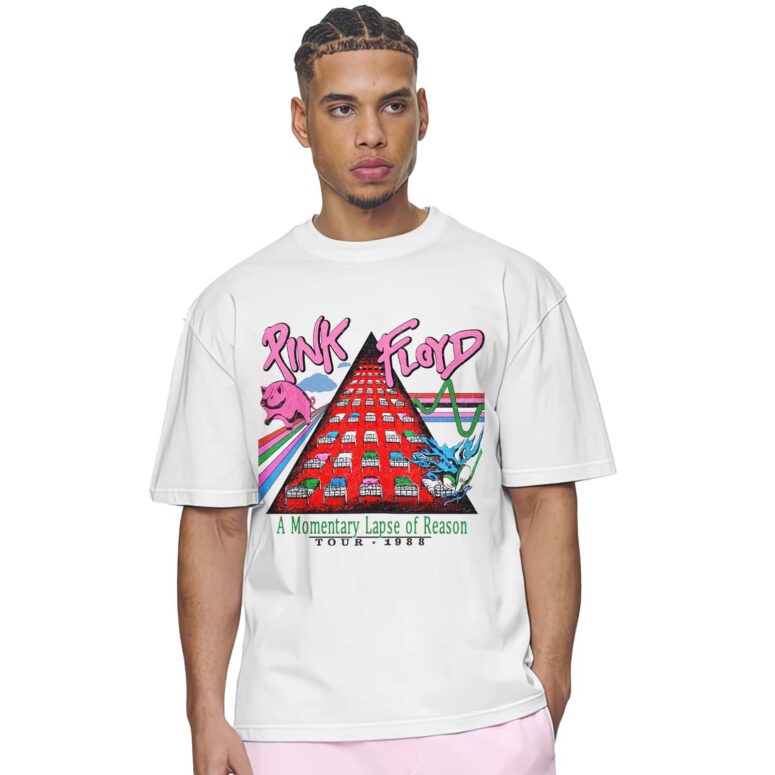 A Momentary Lapse Of Reason Tour 1988 Vintage Pink Floyd Shirt A Momentary Lapse Of Reason Tour 1988 Vintage Pink Floyd Shirt