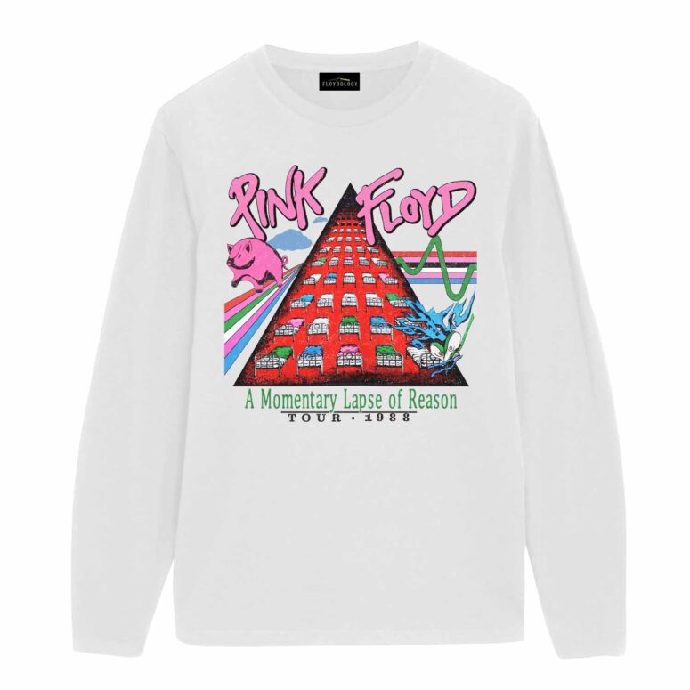 A Momentary Lapse Of Reason Tour 1988 Vintage Pink Floyd Shirt A Momentary Lapse Of Reason Tour 1988 Vintage Pink Floyd Shirt