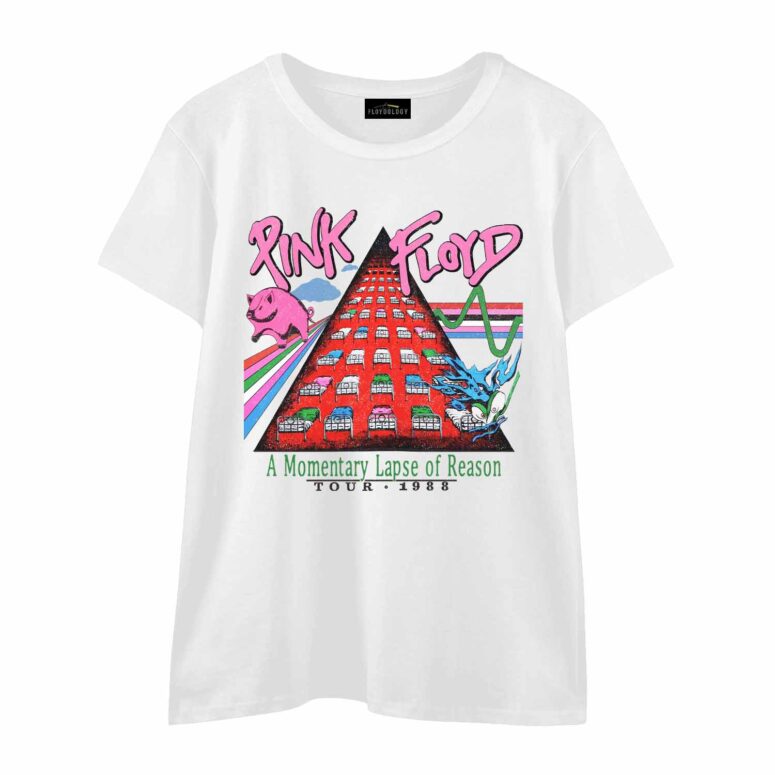 A Momentary Lapse Of Reason Tour 1988 Vintage Pink Floyd Shirt A Momentary Lapse Of Reason Tour 1988 Vintage Pink Floyd Shirt