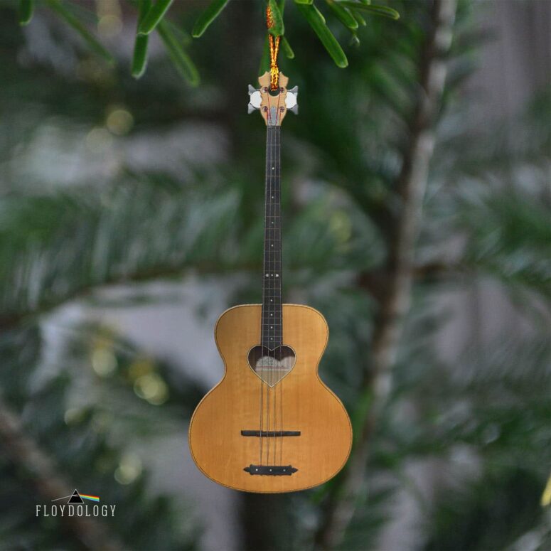 Pink Floyd Ornament - Anthony 'TONY' Zemaitis David Gilmour Acoustic Fretless Bass Guitar Pink Floyd Ornament - Anthony 'TONY' Zemaitis David Gilmour Acoustic Fretless Bass Guitar