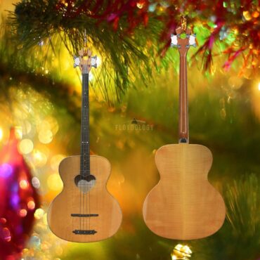 Pink Floyd Ornament - Anthony 'TONY' Zemaitis David Gilmour Acoustic Fretless Bass Guitar