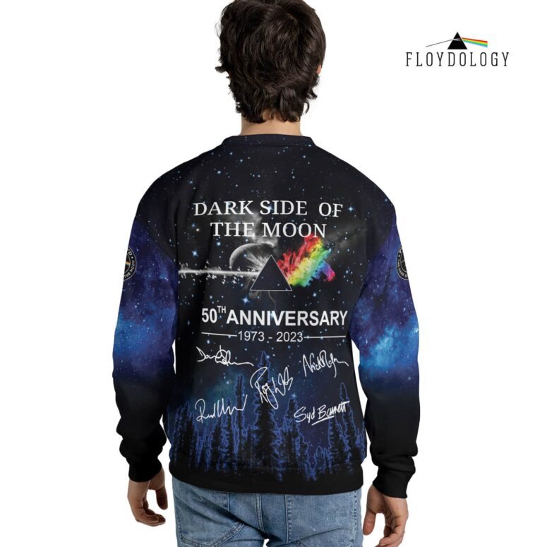 Dark Side Of The Moon 50th Anniversary Blue Night Pink Floyd Shirt Dark Side Of The Moon 50th Anniversary Blue Night Pink Floyd Shirt