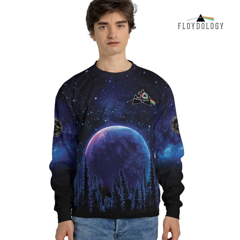 Dark Side Of The Moon 50th Anniversary Blue Night Pink Floyd Shirt Dark Side Of The Moon 50th Anniversary Blue Night Pink Floyd Shirt