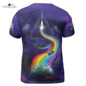 Left2d Backpack Golden Dark Side Of The Moon - OtherBrick