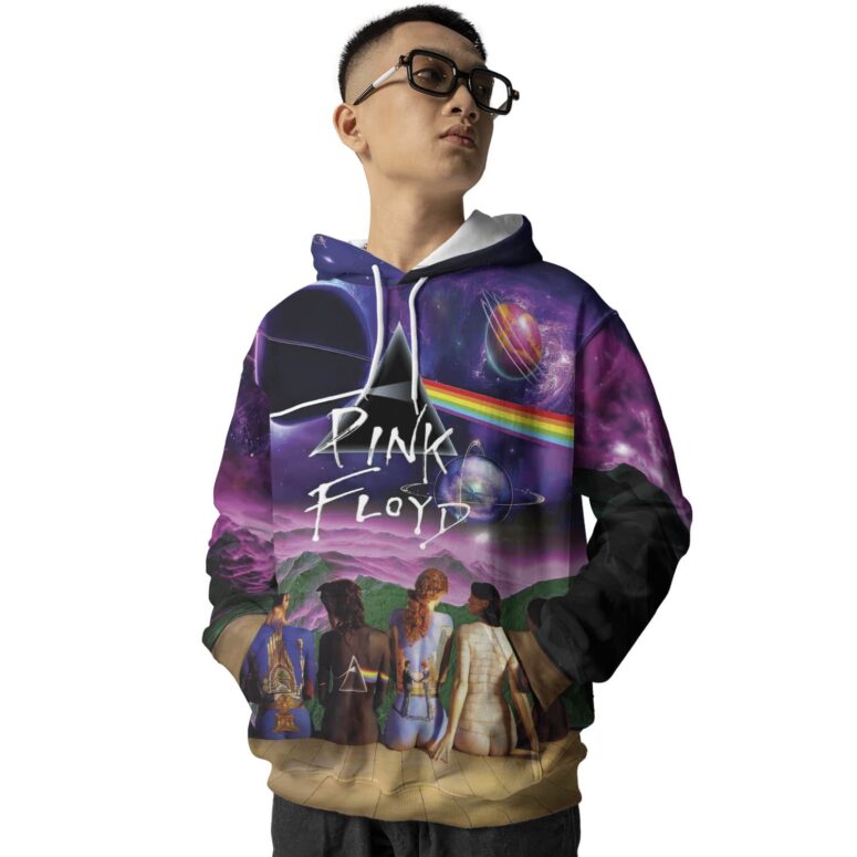 Dark Side Of The Moon Back Art Endless River Pink Floyd Shirt