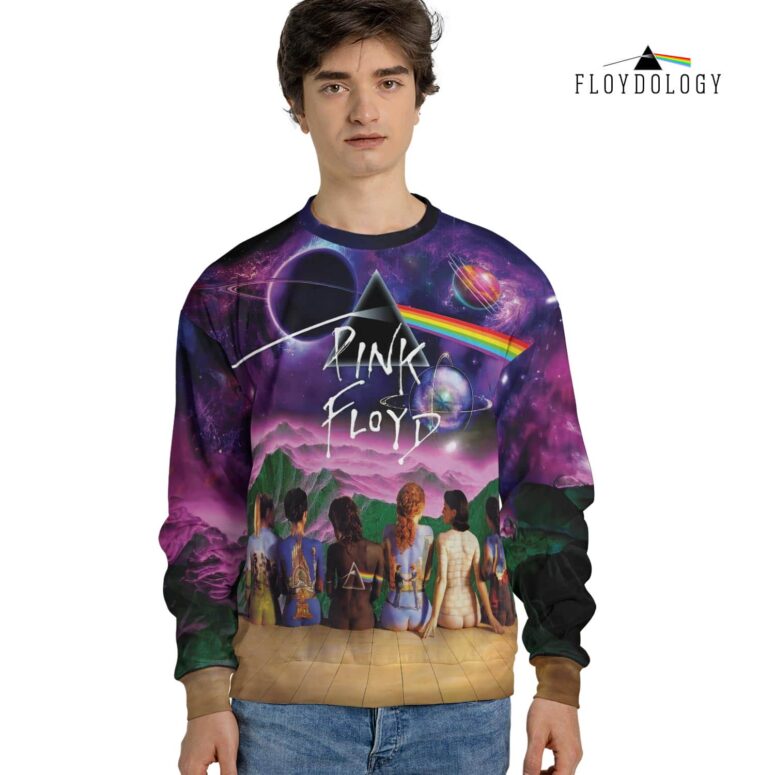 Dark Side Of The Moon Back Art Endless River Pink Floyd Shirt