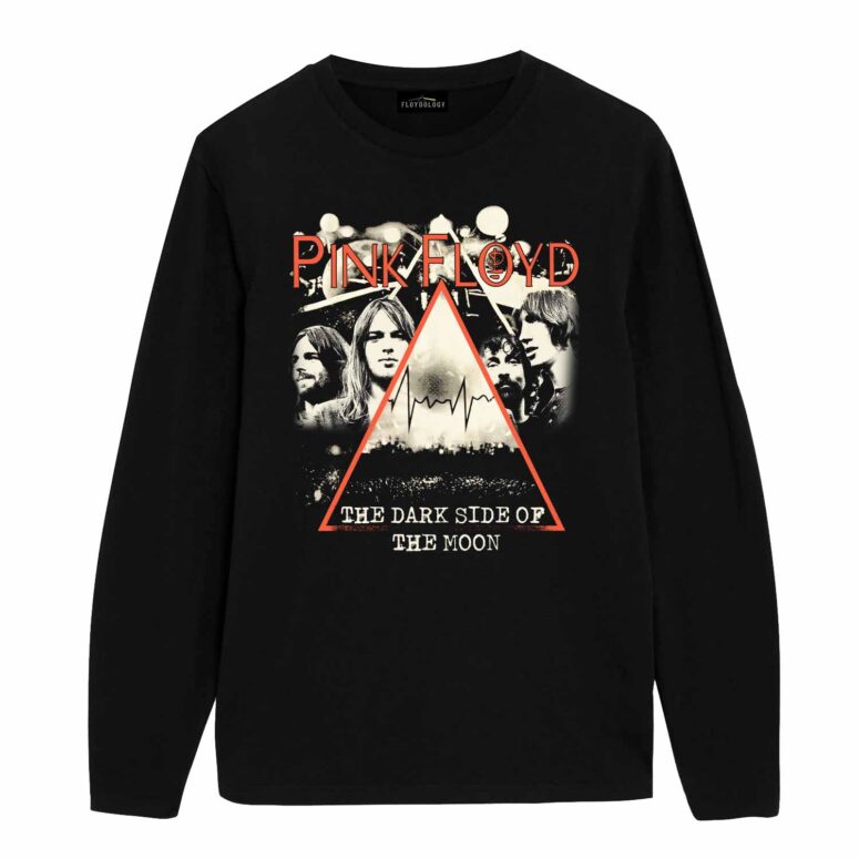 Dark Side Of The Moon Pyramid Pink Floyd Member Portrait Shirt