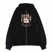 Dark Side Of The Moon Pyramid Member Portraitfront Ziphoodie Black - OtherBrick