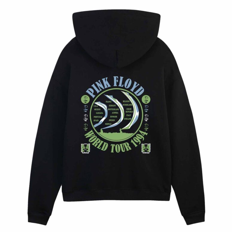 Division Bell World Tour 1994 Vintage Pink Floyd Shirt Division Bell World Tour 1994 Vintage Pink Floyd Shirt