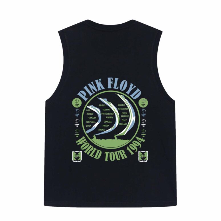 Division Bell World Tour 1994 Vintage Pink Floyd Shirt Division Bell World Tour 1994 Vintage Pink Floyd Shirt