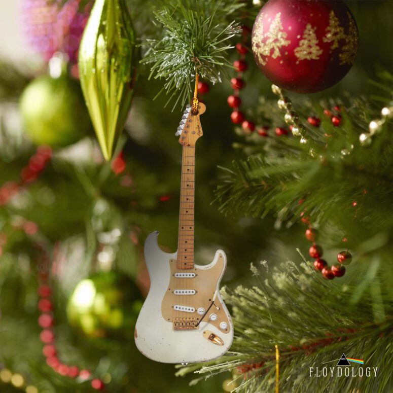 Pink Floyd Ornament - Fender Stratocaster Bearing No 0001 David Gilmour Electric Guitar Pink Floyd Ornament - Fender Stratocaster Bearing No 0001 David Gilmour Electric Guitar