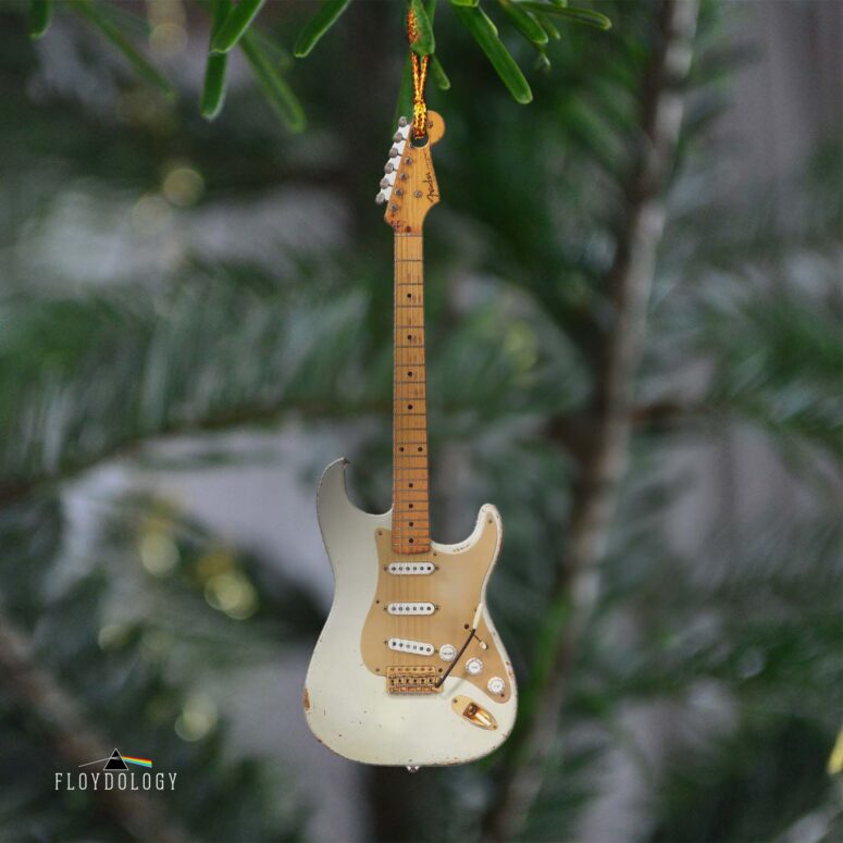 Pink Floyd Ornament - Fender Stratocaster Bearing No 0001 David Gilmour Electric Guitar Pink Floyd Ornament - Fender Stratocaster Bearing No 0001 David Gilmour Electric Guitar