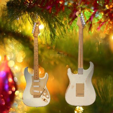Pink Floyd Ornament - Fender Stratocaster Bearing No 0001 David Gilmour Electric Guitar