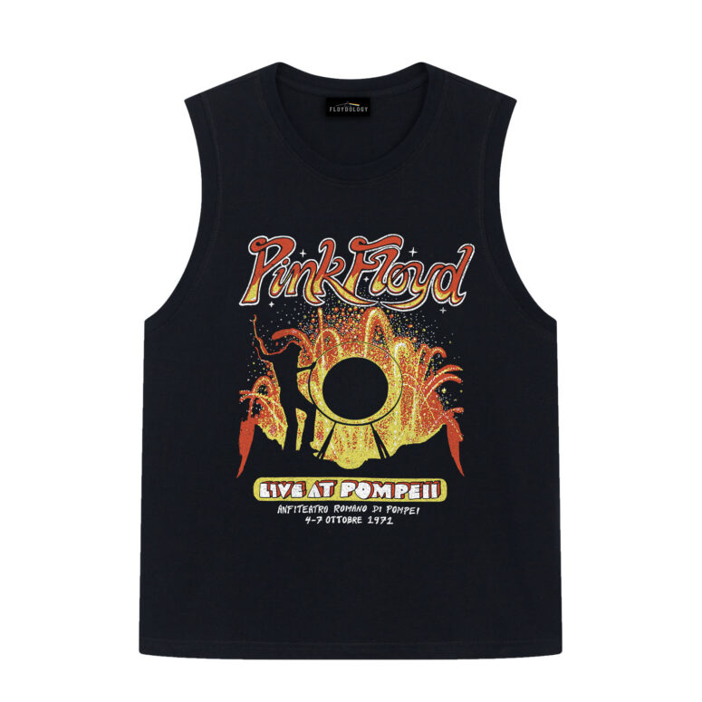 Live At PomPeii October 1971 Vintage Pink Floyd Shirt