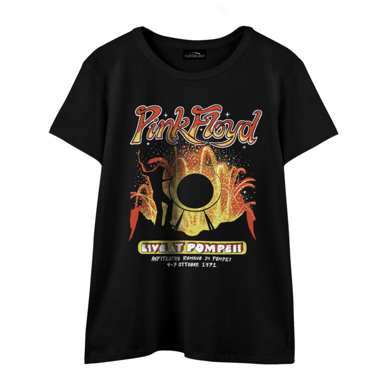 Live At PomPeii October 1971 Vintage Pink Floyd Shirt
