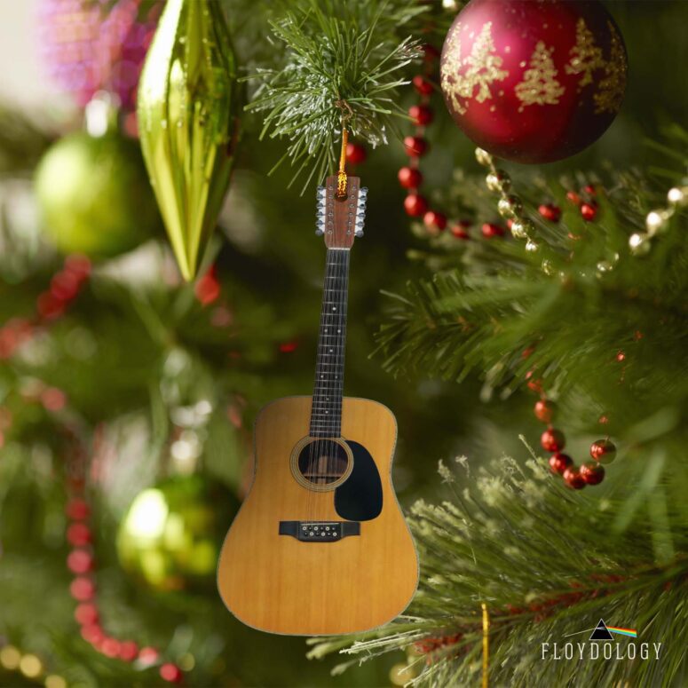 Pink Floyd Ornament - Martin D12-28 David Gilmour Acoustic Guitar Pink Floyd Ornament - Martin D12-28 David Gilmour Acoustic Guitar