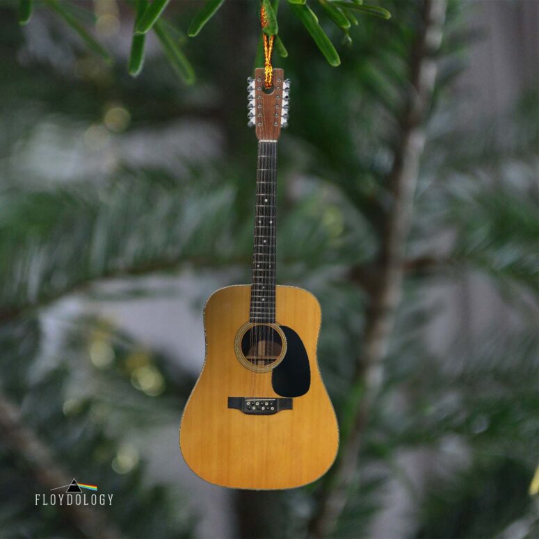 Pink Floyd Ornament - Martin D12-28 David Gilmour Acoustic Guitar Pink Floyd Ornament - Martin D12-28 David Gilmour Acoustic Guitar