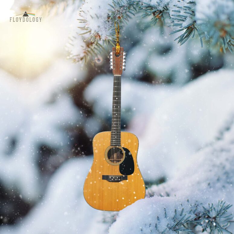 Pink Floyd Ornament - Martin D12-28 David Gilmour Acoustic Guitar Pink Floyd Ornament - Martin D12-28 David Gilmour Acoustic Guitar