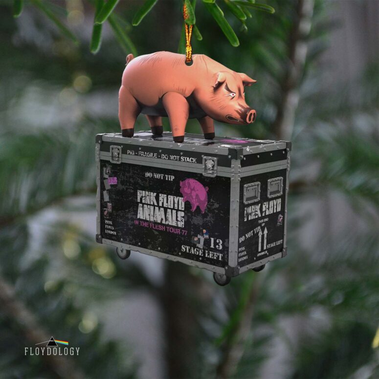 Pink Floyd Ornament - Pig On Tour