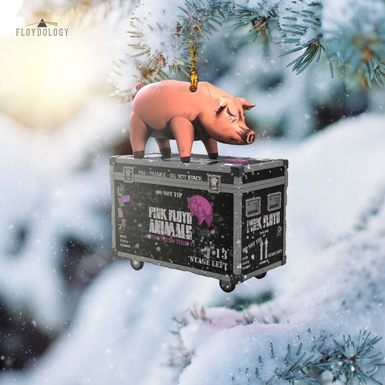 Pink Floyd Ornament - Pig On Tour