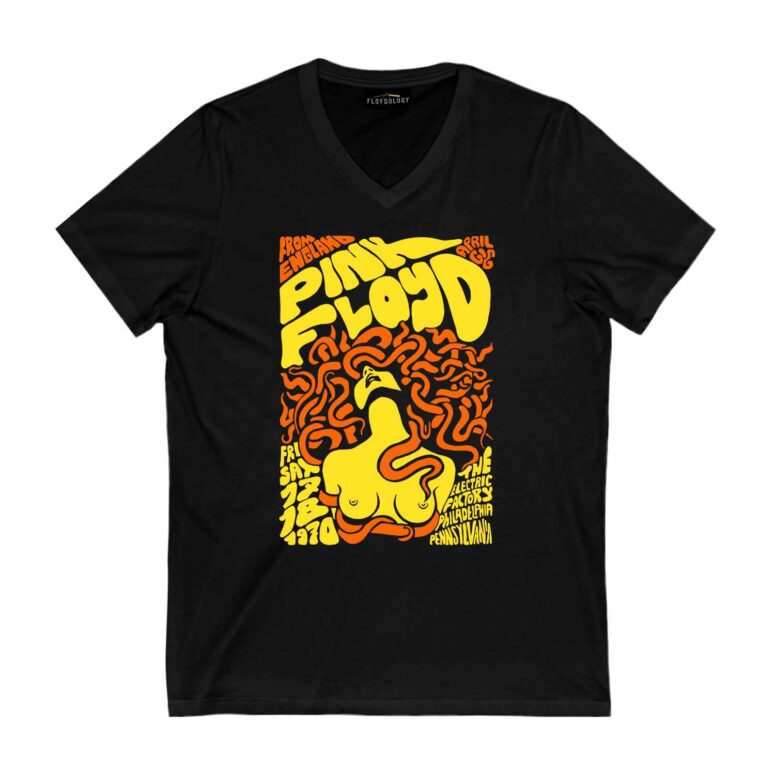 Pink Floyd Concert 1970 The Electric Factory Shirt