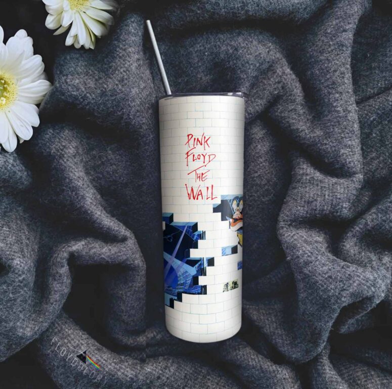 Pink Floyd The Wall Art Vintage Skinny Stainless Steel Tumbler