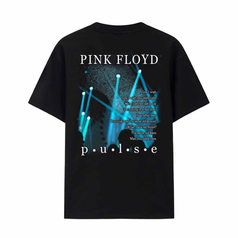 Pulse Resurrection Concert David Gilmour Nick Mason Richard Wright Remastered Pink Floyd Shirt
