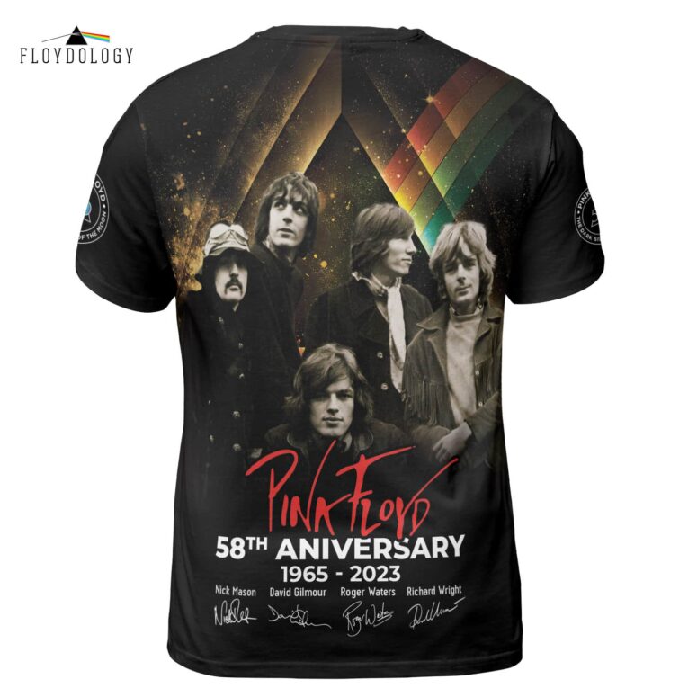 The Memories Pink Floyd 58th Anniversary Shirt