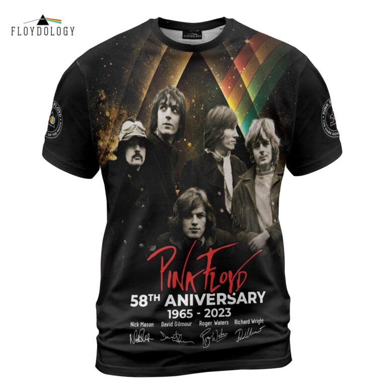 The Memories Pink Floyd 58th Anniversary Shirt