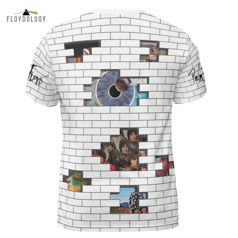 The Pink Floyd Album Wall DSOTM WYWH Shirt The Pink Floyd Album Wall DSOTM WYWH Shirt