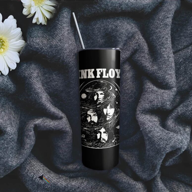 Pink Floyd Cosmic Faces Skinny Stainless Steel Tumbler Pink Floyd Cosmic Faces Skinny Stainless Steel Tumbler