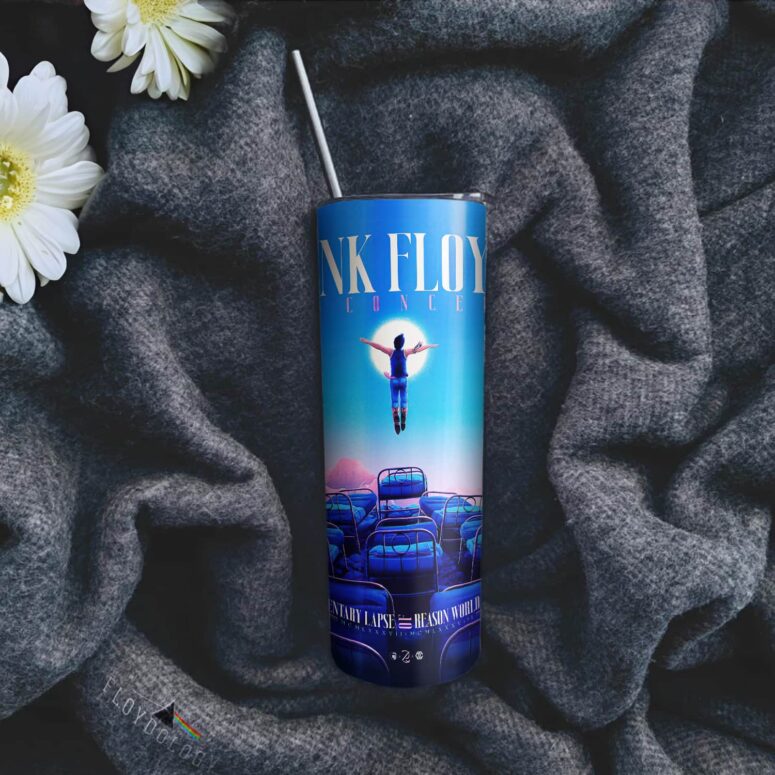 Pink Floyd The Momentary Lapse Of Reason Tour Skinny Stainless Steel Tumbler