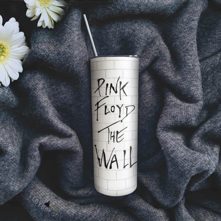 Pink Floyd The Wall Album Cover Skinny Stainless Steel Tumbler