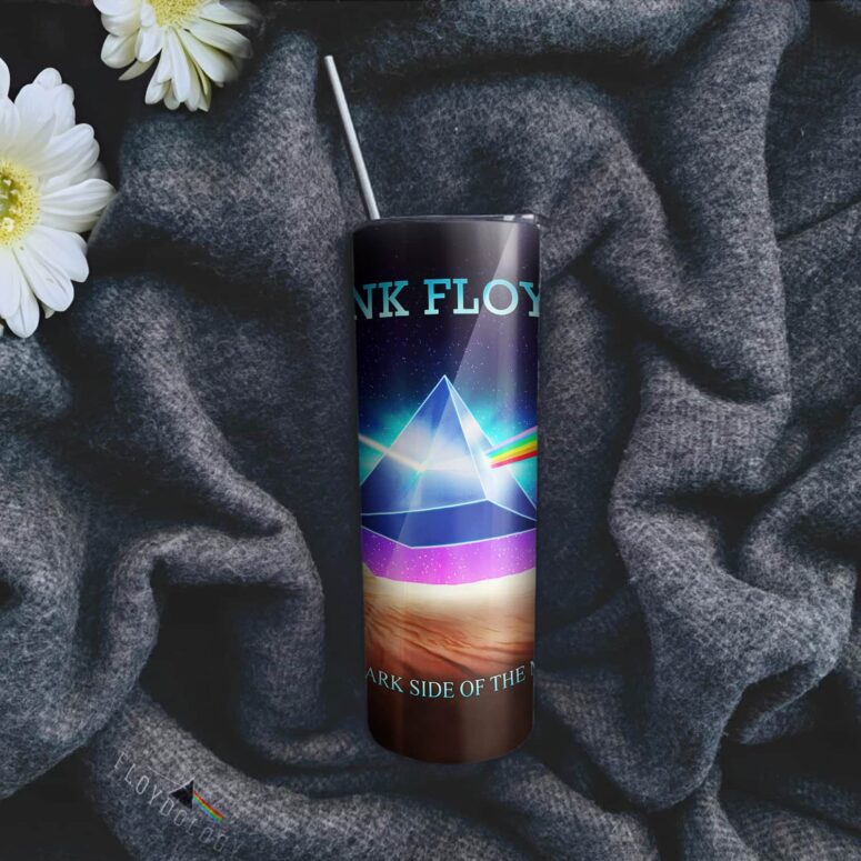The Dark Side Of The Moon 3d Lenticular Edition Skinny Stainless Steel Pink Floyd Tumbler