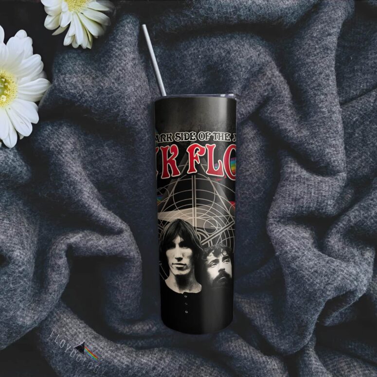 The Dark Side Of The Moon Anniversary Skinny Stainless Steel Pink Floyd Tumbler