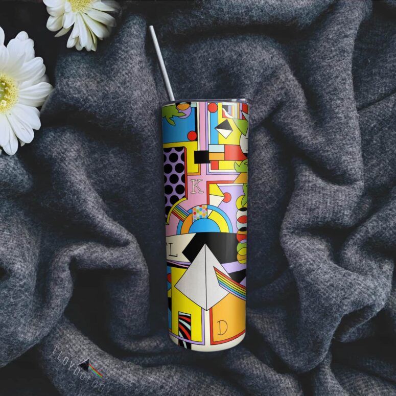 The Dark side Of The Moon Live Debut 50th Anniversary Skinny Stainless Steel Pink Floyd Tumbler The Dark side Of The Moon Live Debut 50th Anniversary Skinny Stainless Steel Pink Floyd Tumbler