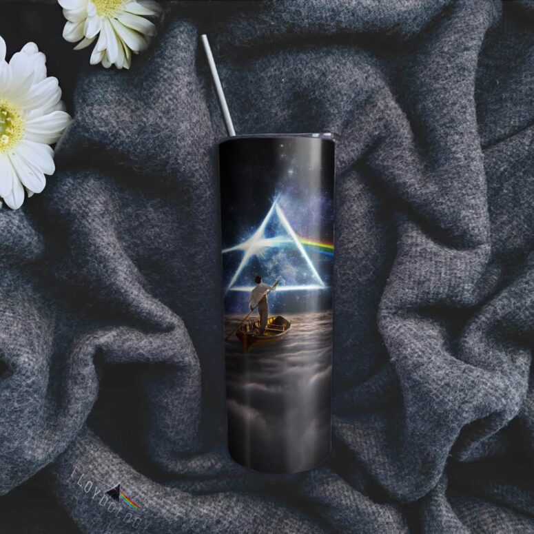 The Endless River x DSOTM Skinny Stainless Steel Pink Floyd Tumbler