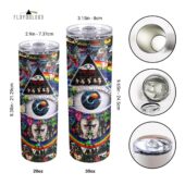 Left2d Backpack Golden Dark Side Of The Moon - OtherBrick