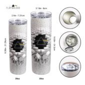 Left2d Backpack Golden Dark Side Of The Moon - OtherBrick