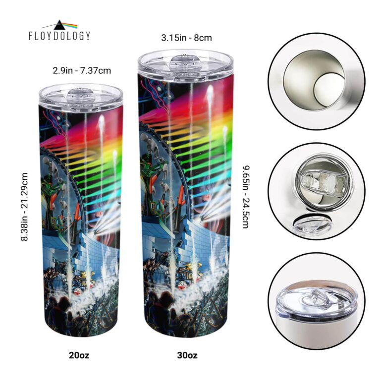 Interestellar Show Skinny Stainless Steel Pink Floyd Tumbler Interestellar Show Skinny Stainless Steel Pink Floyd Tumbler
